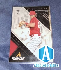 2021 Panini Chronicles Pinnacle Alec Bohm Rookie RC #10 Phillies